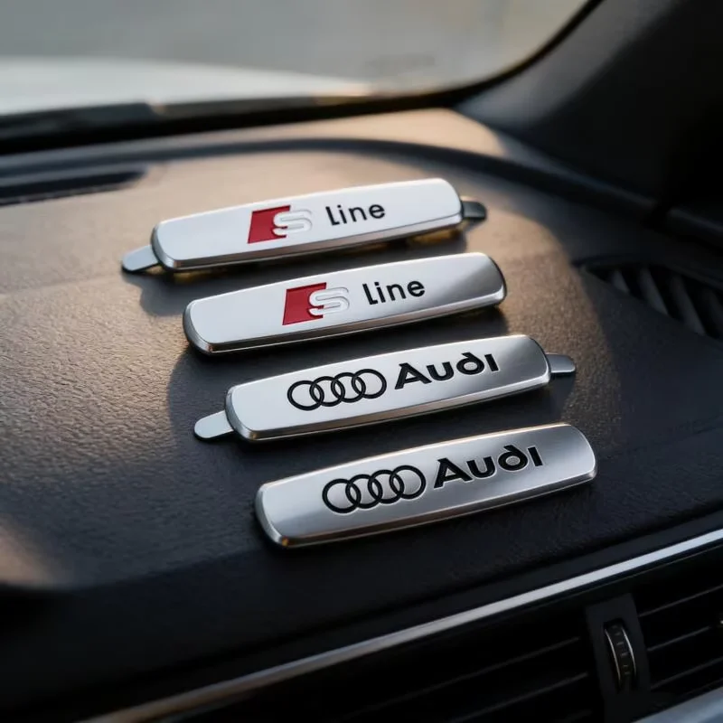1 шт. Новые металлические эмблемы-наклейки на спинку сиденья для Audi A4L B8 B9 A6L C6 C7 C8 A8L D3 D4 D5 - Логотипы для интерьера (art.: 3920da5281670) - 3920da5281670