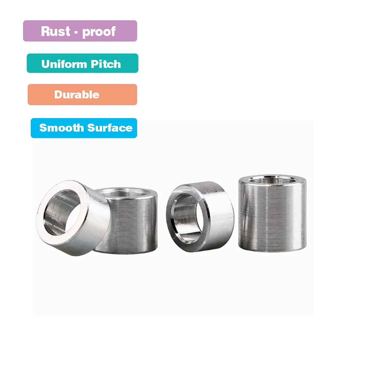 M3 M4 M5 M6 M8 Плоская шайба из алюминиевого сплава Прокладка Втулка с ЧПУ Нерезьбовая