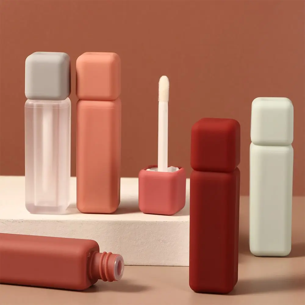 

Mini Refillable Bottles Applicator Cute Lip Balm Tube Empty Lip Gloss Tube Cosmetic Containers DIY Lipstick