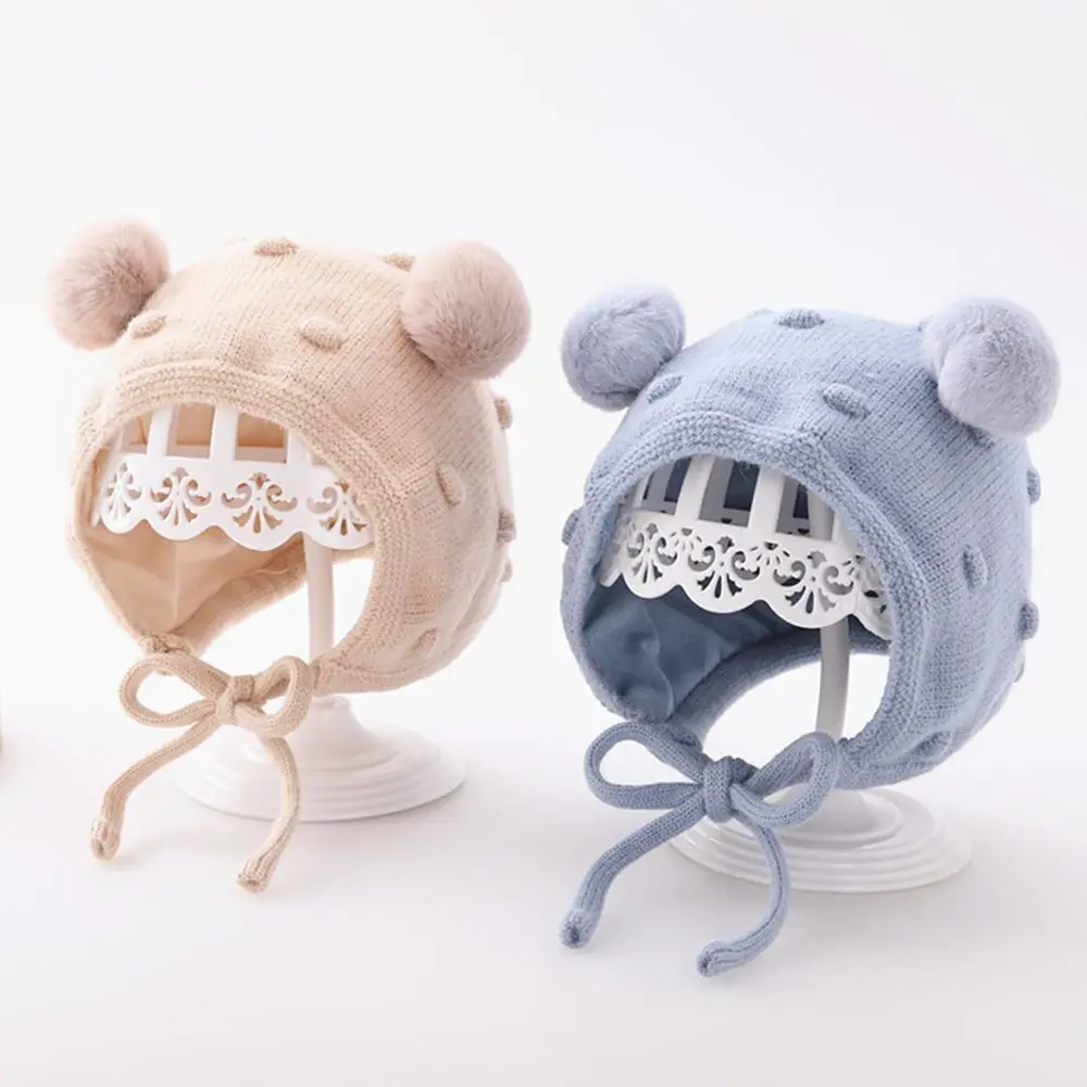 

Fashion Winter Boys Girls Thick Ear Cap Beanie Cap Christmas Hat Knitted Cap