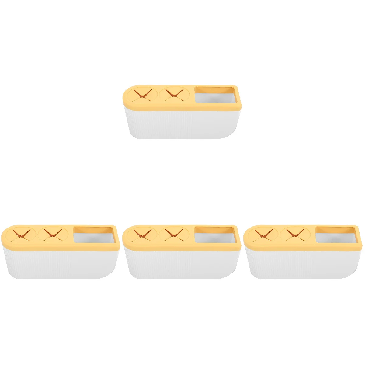 

4 PCS Electric Holder Small Wall Kid Wall-mounted Holders Bathroom Home Bathrooms Shower Child