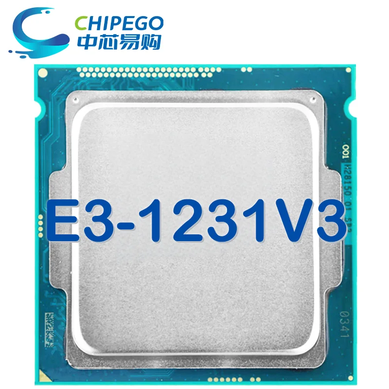 

Xeon E3-1231V3 E3 1231 V3 E3 1231V3 3.3 GHz Used Quad-Core CPU Processor 8M 80W LGA 1150 SPOT STOCK