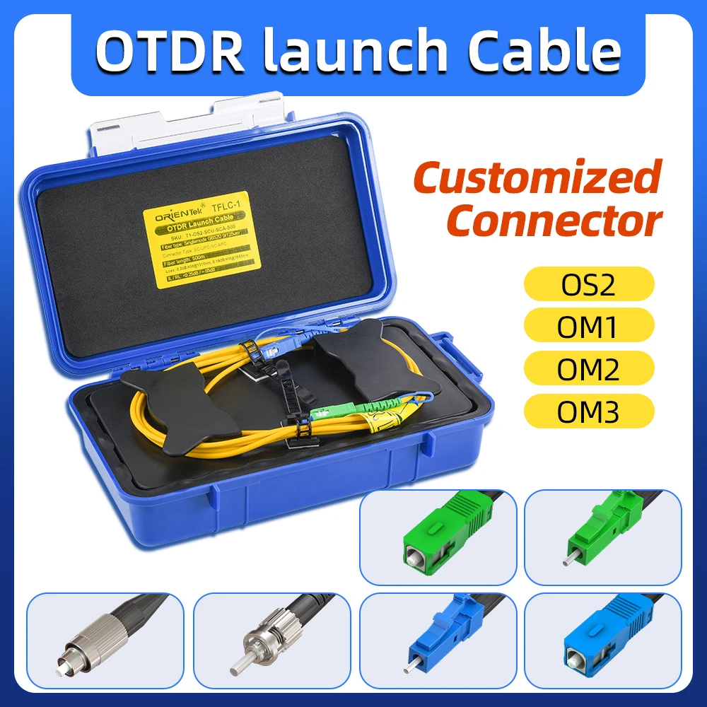 

OS2 OM1 OM2 OM3 OTDR Launch Cable, Fiber Rings, OTDR Dead Zone Eliminator, OTDR Test Extension Cord