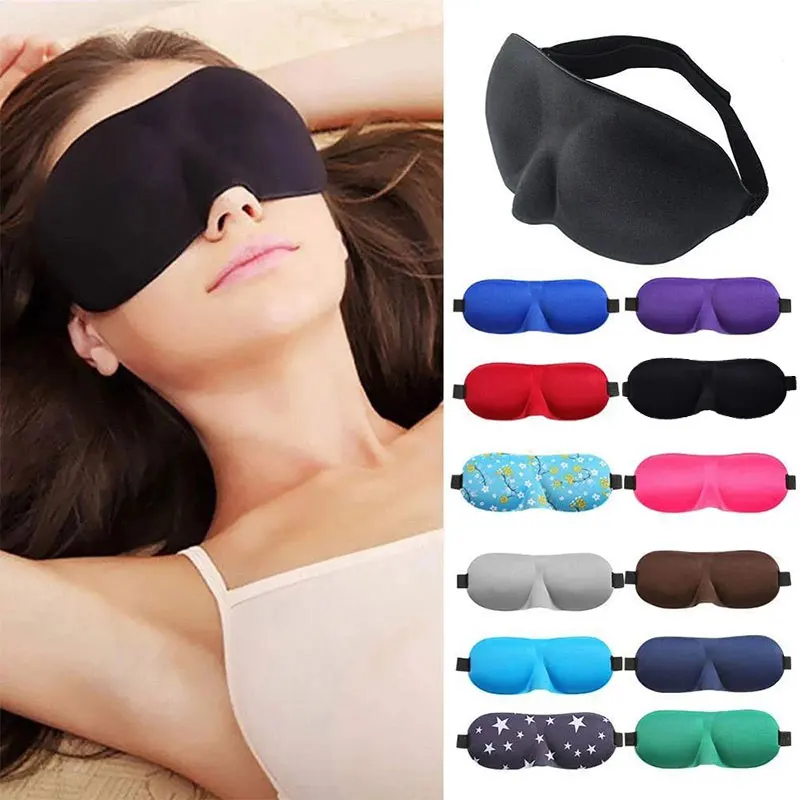 

Eye Relax Massager Beauty Tools 3D Sleeping Eye mask Travel Rest Aid Eye Mask Cover Patch Paded Soft Sleeping Mask Blindfold