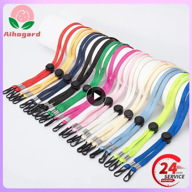 

Long Mask Hanging Rope Adjustable Multi-function Pacifiers Leashes Mask Holder Traceless Ear Hanging Rope Hooks Care Accessories
