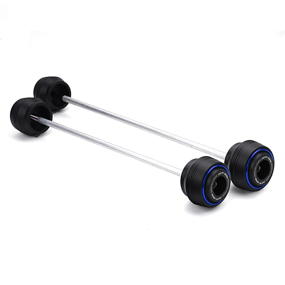 

Для YAMAHA MT07 MT03 MT 07 MT 03 2014-2024 2025 мотоциклетная передняя и задняя ось, вилка, слайдер, защита колеса MT-07 MT-03