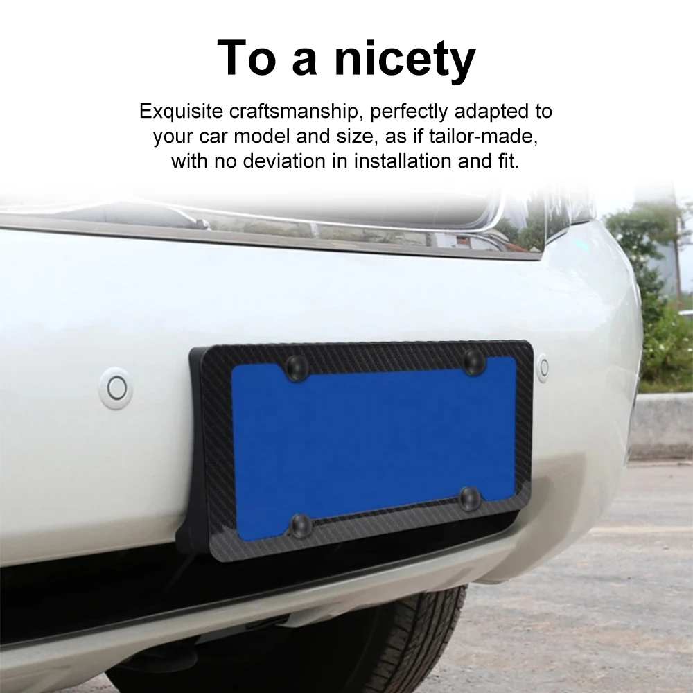 Универсальная рамка номерного знака 30X15 см 1/2 шт. пластиковый держатель с