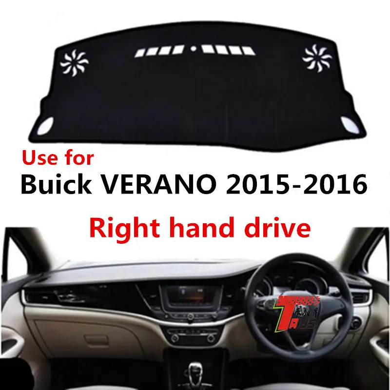 

Чехол для приборной панели автомобиля, коврик для приборной панели, коврик для правого руля Buick VERANO 2015-2016