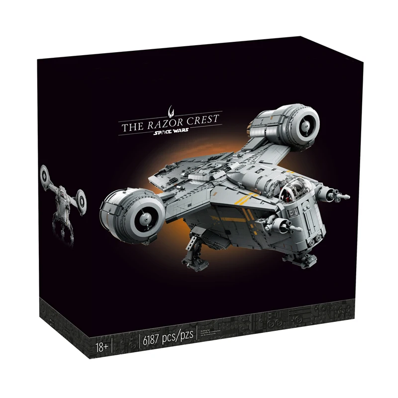 

Конструктор «бритва», совместимый с 75331 строительными блоками, 6187 шт.