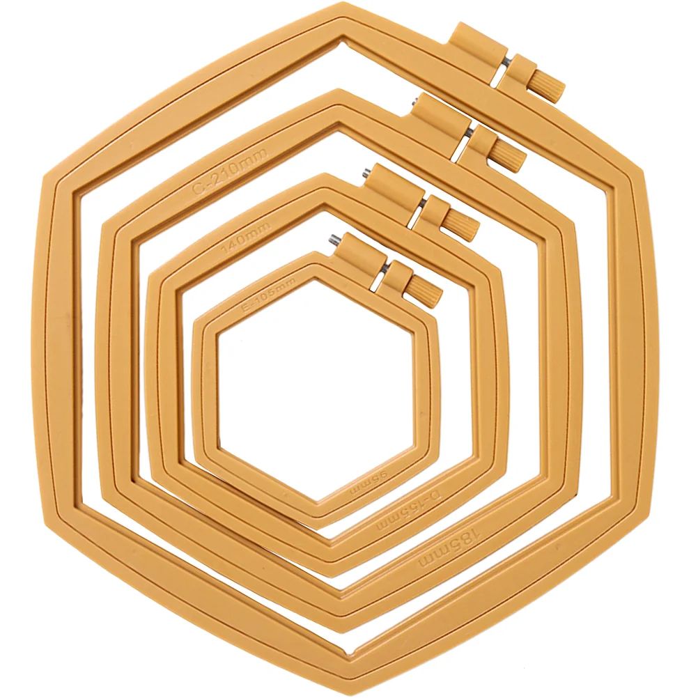 

Embroidery Hoops Stitching Cross Reusable Circle Daily Sewing Ring Round Tools Adjustable Stand Craft Use Hoop Oval Circles