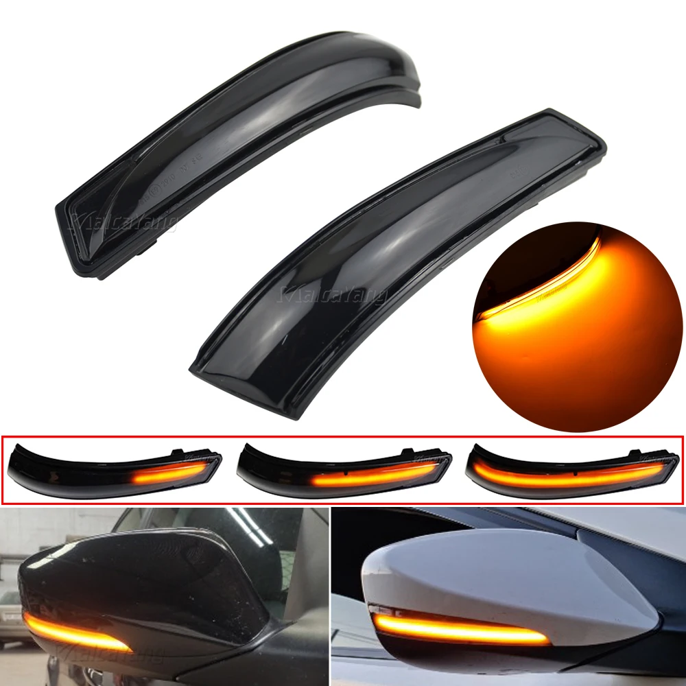 

2x LED Dynamic Side Mirror Indicator Blinker Sequential Light Lamp For Hyundai Elantra Avante MK5 MD UD i30 GD Veloster