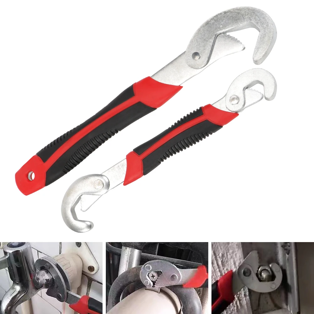 

Гаечные ключи с храповым механизмом, противоскользящий Регулируемый ключ, инструменты для ремонта из высокоуглеродистой стали, универсальный ручной ключ, набор инструментов