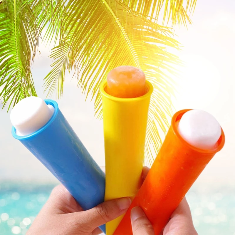 

Summer Creative DIY Silicone Popsicle Makers Handheld Popsicle Mold Ice Cream Popsicle Mould Kitchen Gadgets