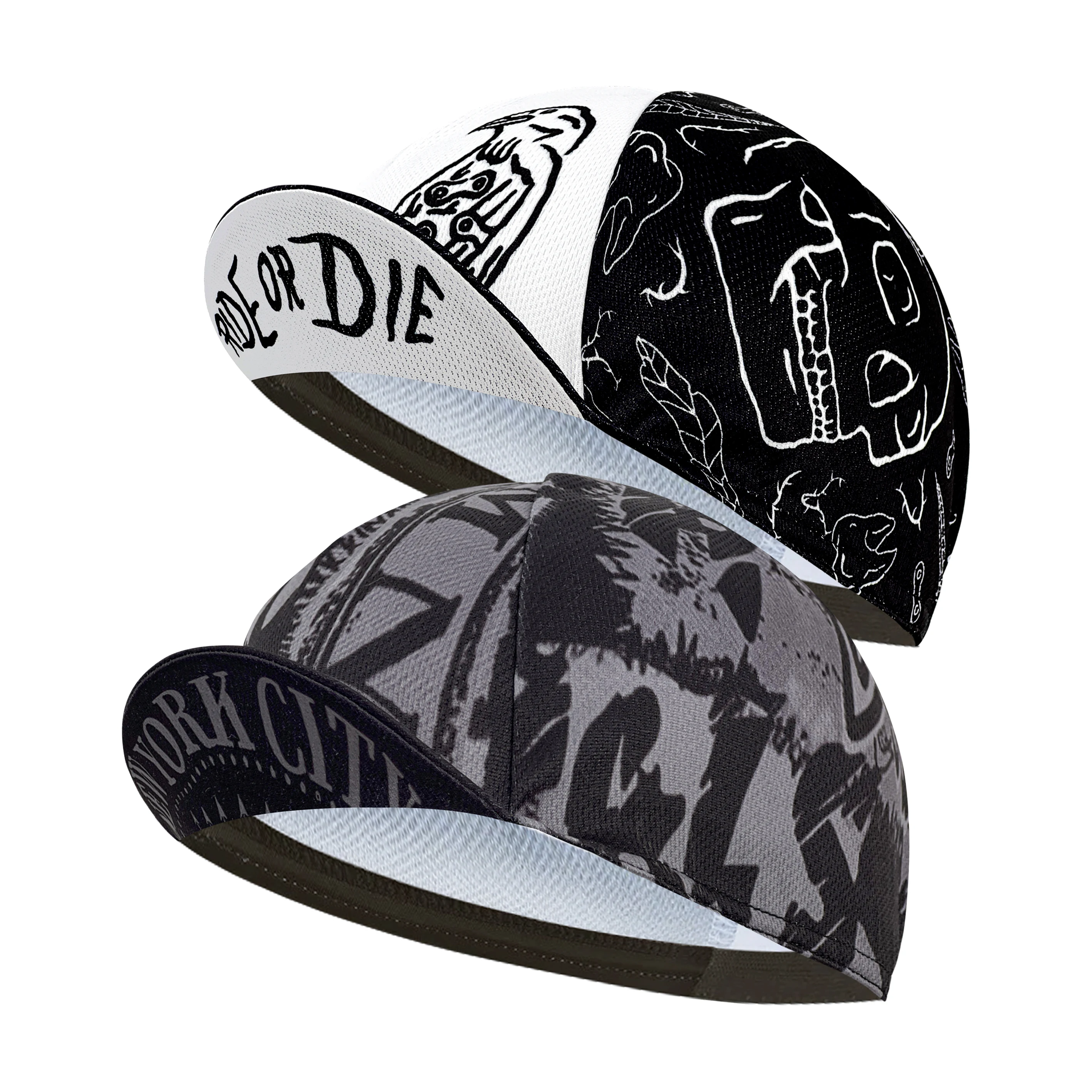 Новая велосипедная шапочка Нью-Йорка модная поглощение пота из полиэстера