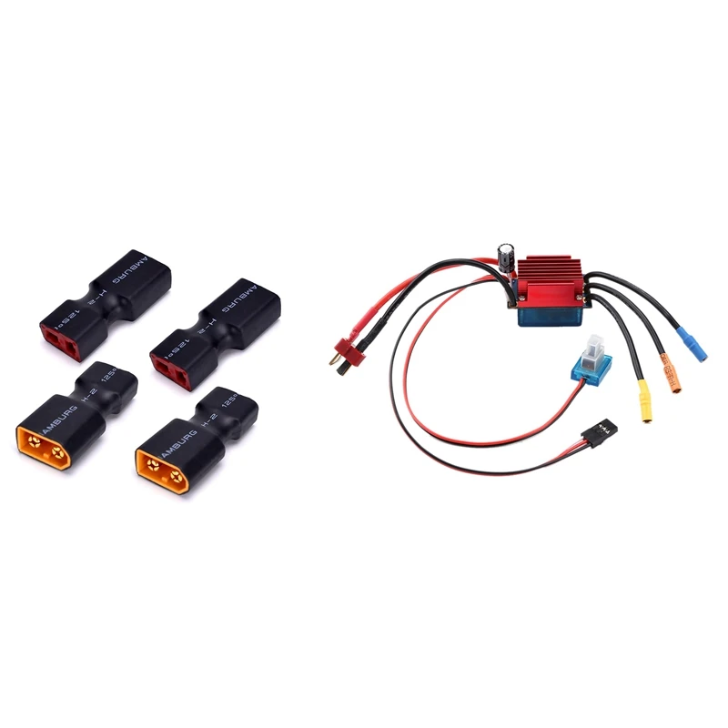 

4 шт., Т-образный переходник для литий-полимерных аккумуляторов