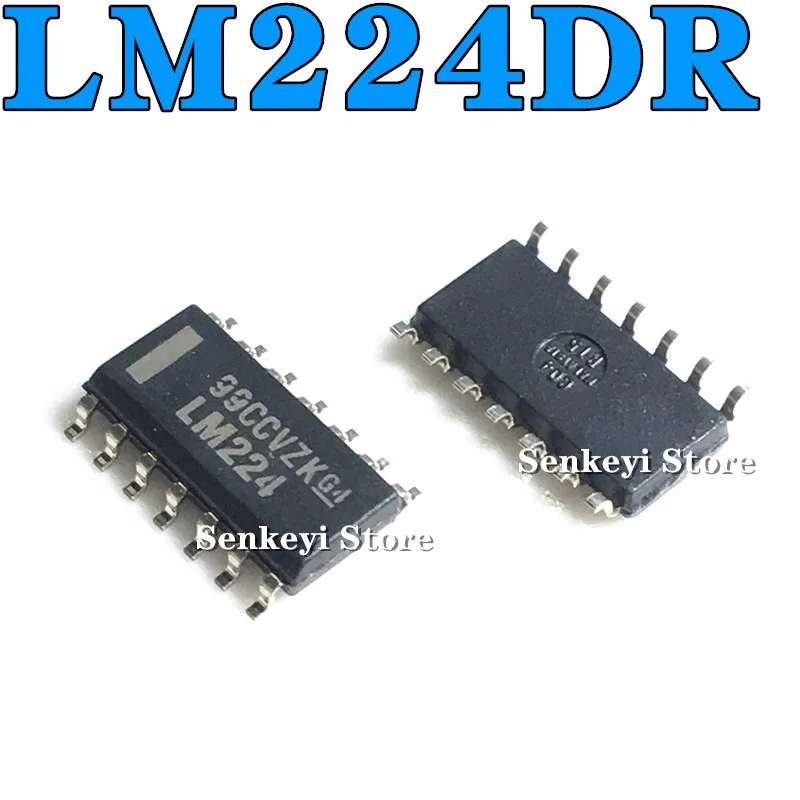 

New original LM224 LM224DR patch 14 feet SOP14 operational amplifier chip IC
