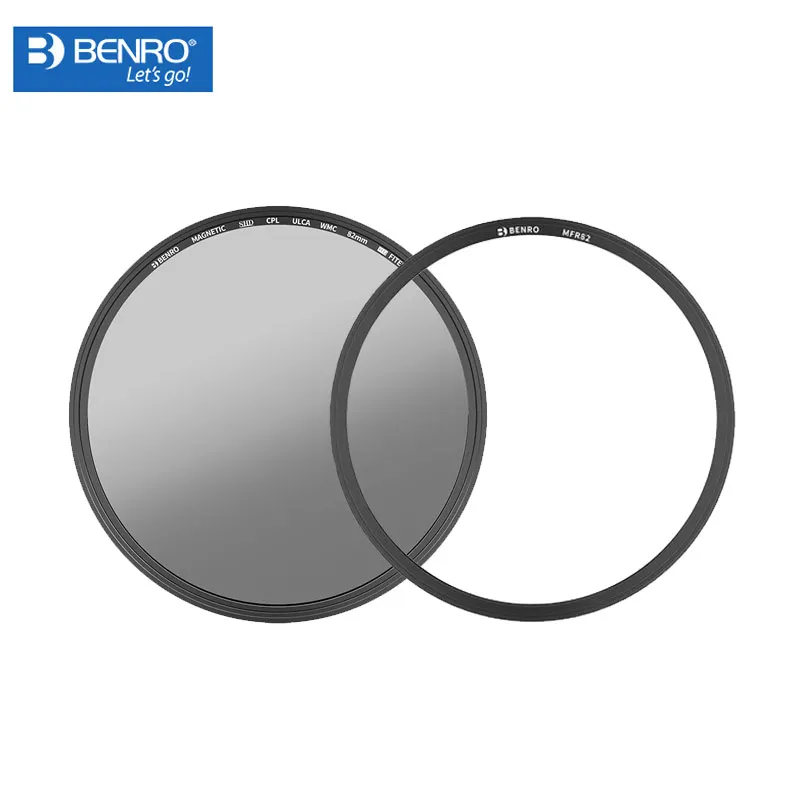 Benro 82 мм 77 67 магнитный CPL круговой поляризационный фильтр с передней резьбой