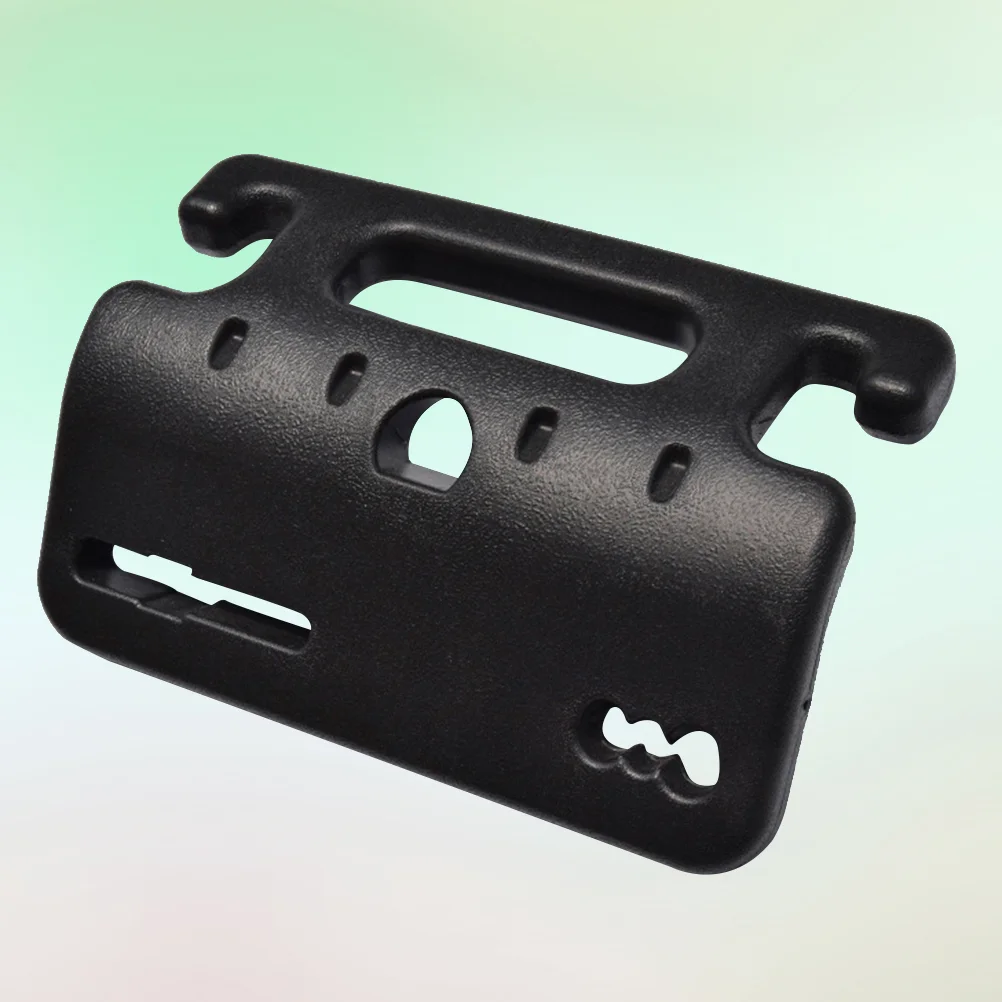 

Headrest Hanger Folding Hook Handrail Back Hooks Hanging Bag Holder Accessories (Black)