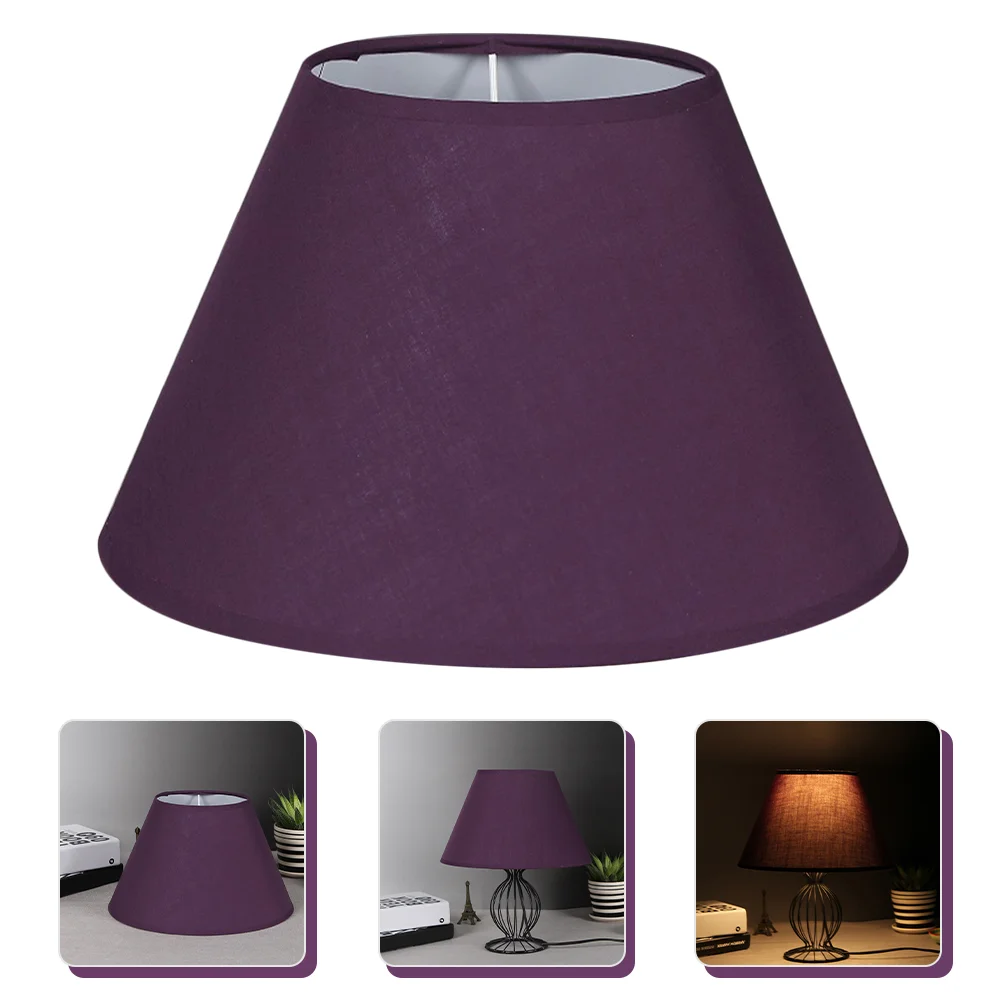 

Lamp Shade Shades Lampshade Cover Table Drum Light Vintage Small Cloth Walllampshades Desk Accessories Bedside Bedroom Night