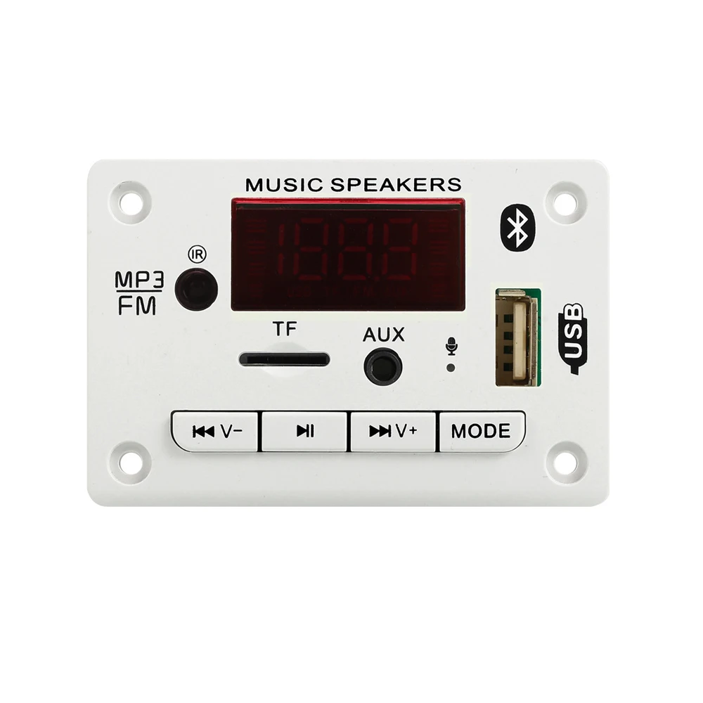 Плата декодера MP3 WMA 12 в аудио модуль USB TF радио Bluetooth совместимость 5 0 беспроводной