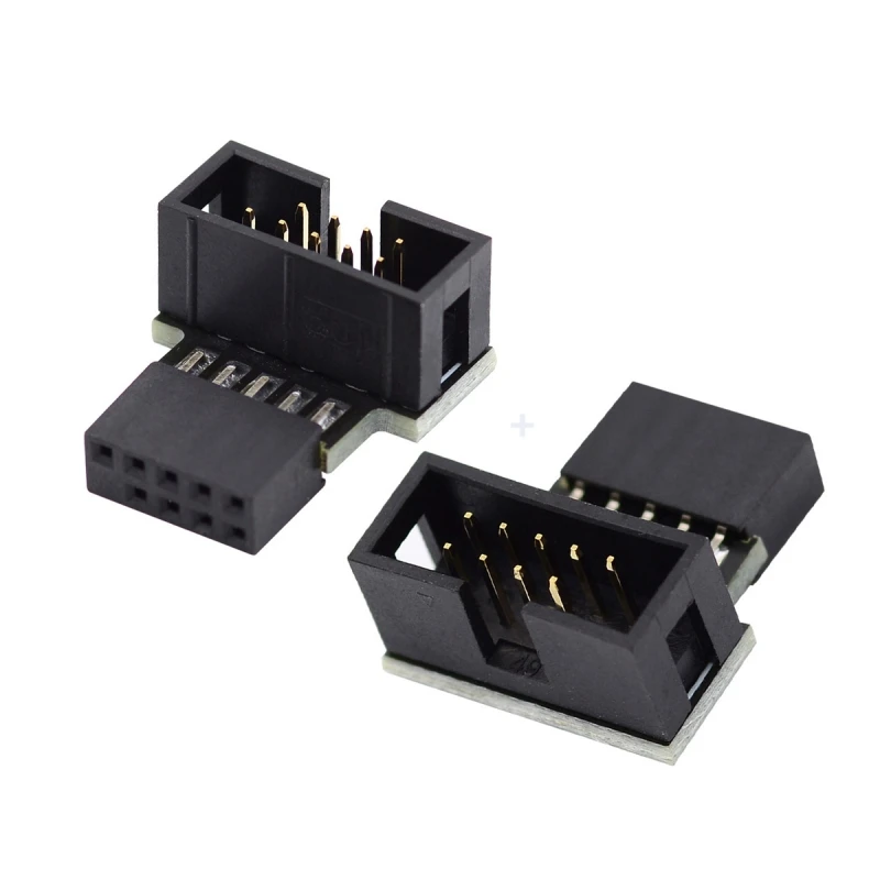 

Zihan 90 Degree Motherboard Usb2.0 10-pin Pin Male and Female Expansion Adapter Down & Up Angled Mixed Assembly