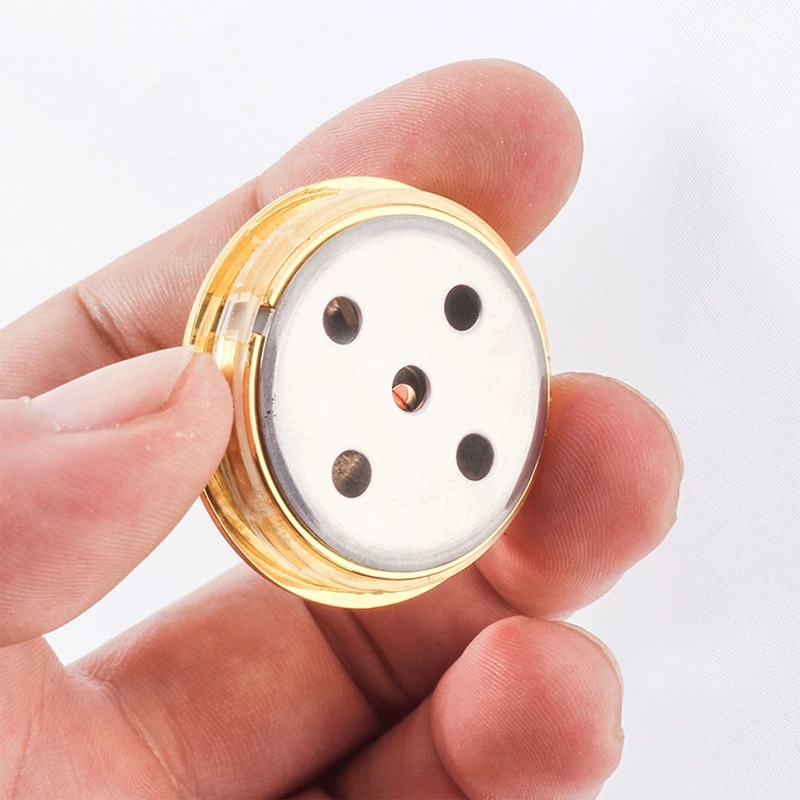 

Small Cigar Box Hygrometer 38mm Smoking Accessory Portable Gadget for Men Male Husband Grandfather Present Gift