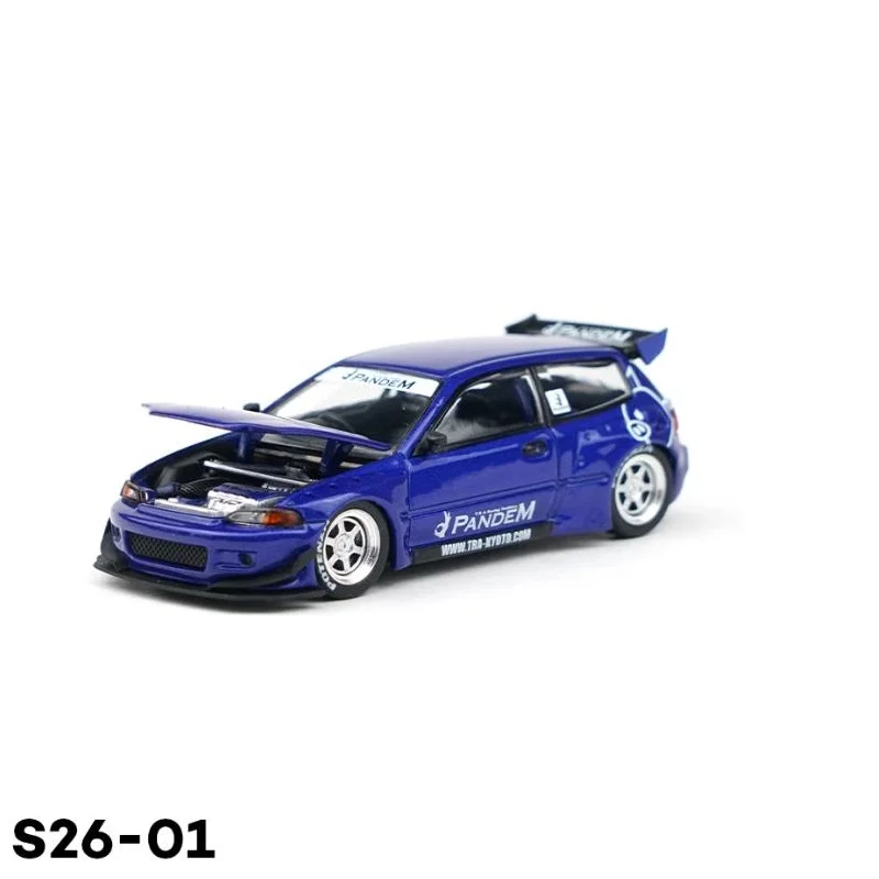 Xcartoys 1:64 Pandem Civi-c EG6 S26-01 Имитационная модель автомобиля из сплава