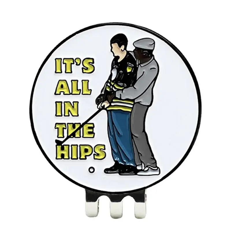 

Golf Clips Mark Golf Ball Position Removable Metal Golf Hat Clips With Magnet Standard Golf Accessories Supplies