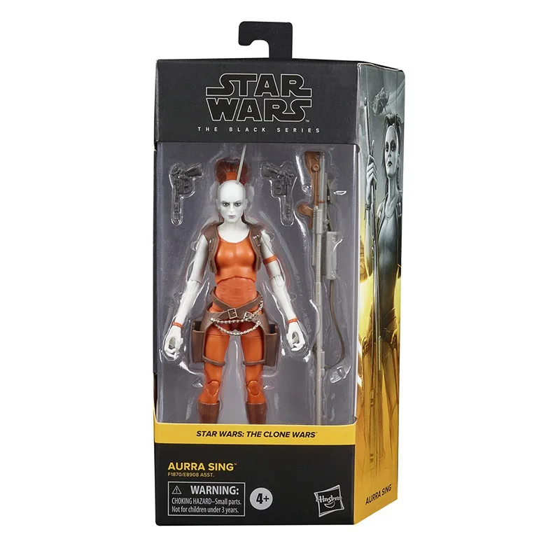 

Hasbro Звездные войны черная серия Aurra Sing The Clone Wars Коллекционная экшн-фигурка модель игрушка 6 дюймов