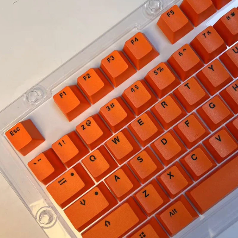 

Pure Color Key Caps Layout 75% 68% Keyboard Mechanical Gaming Keyboard Keycap for Cherry MX Switches Key Caps