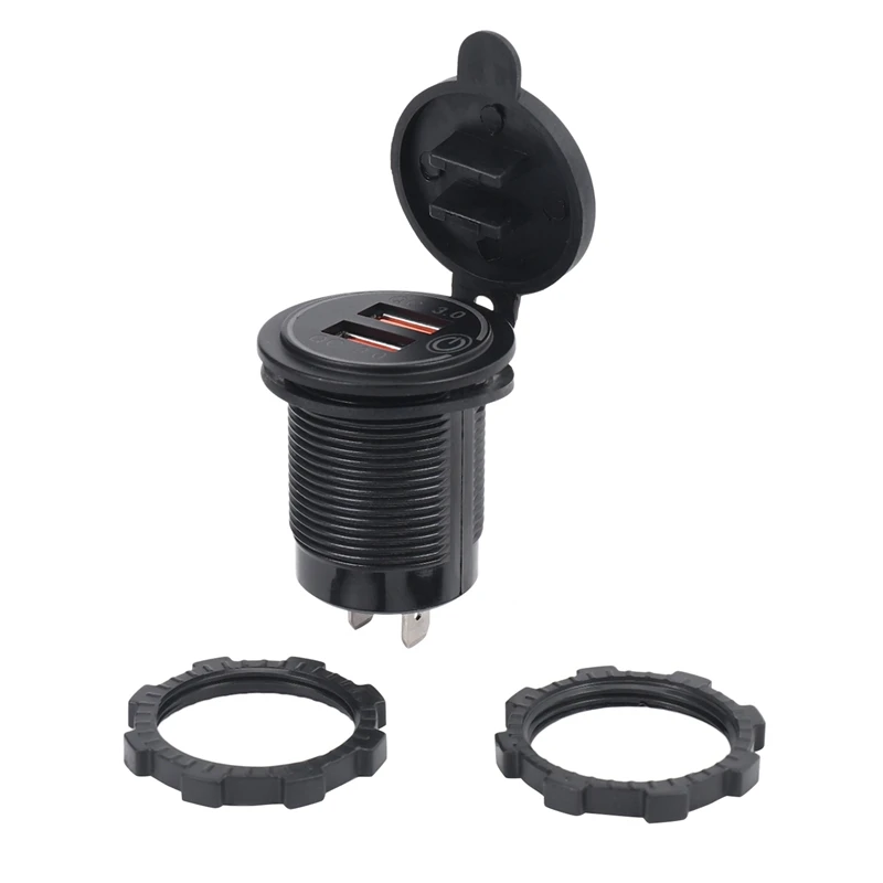 Автомобильное зарядное устройство с двумя USB-портами 10 шт. 12 В 36 Вт