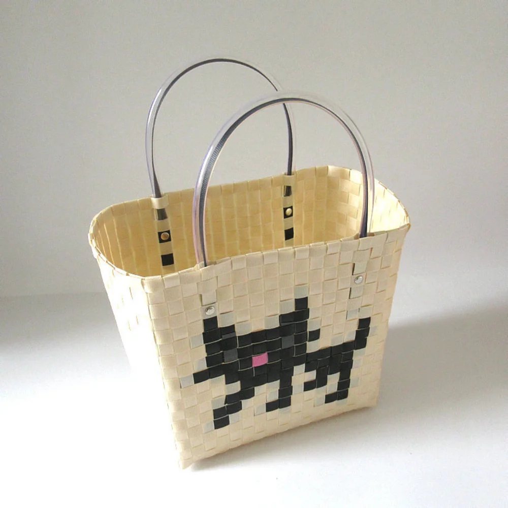 Fashion Straw Handbags Women Simple Versatile Weave Tote Bags Female Large Capacity Shopping Bag Summer Beach Shoulder Bag