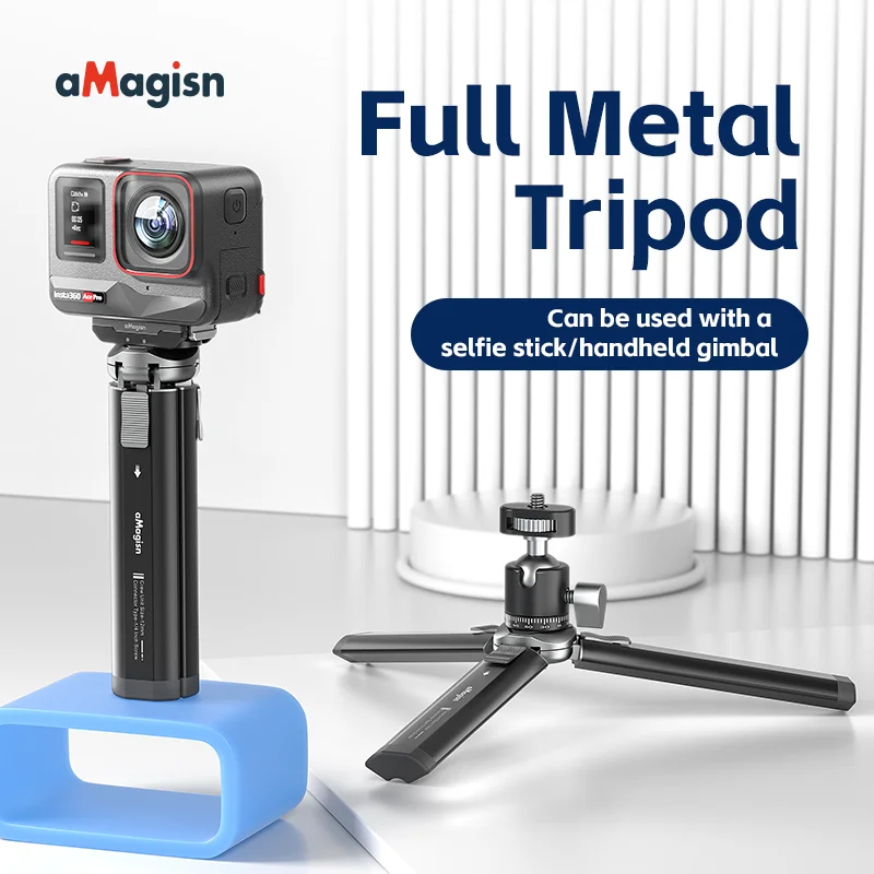 Штатив из алюминиевого сплава с винтом 1/4 для экшн-камеры