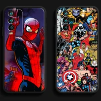 marvel avengers phone cases for xiaomi redmi 7 7a 9 9a 9t 8a 8 2021 7 8 pro note 8 9 note 9t soft tpu funda coque