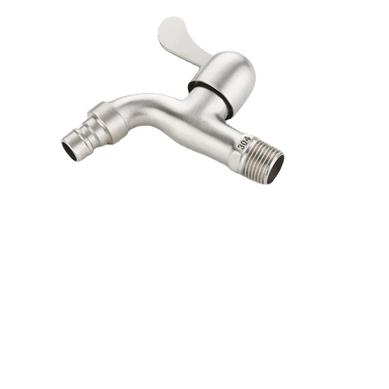 

Автоматический смеситель для стиральной машины, кран из нержавеющей стали с удлиненной шваброй, одно охлаждение, быстрое открытие, 4 минуты