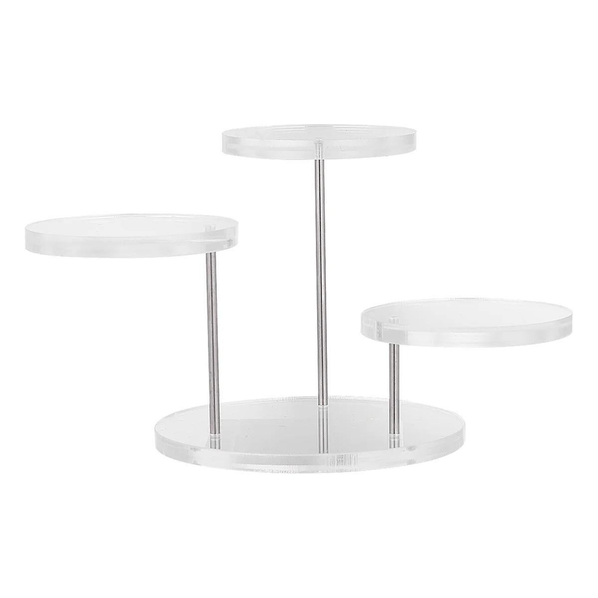 

1 Set Multilayer Ring Jewelry Display Stands Necklace Bracelet Show Rack