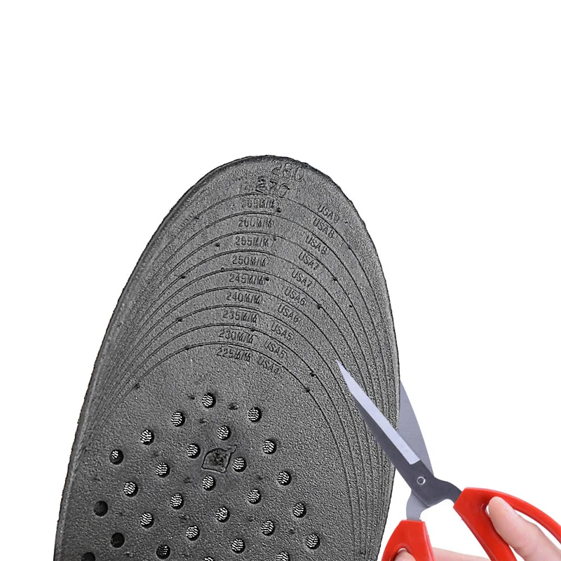 Inner heightening insole for men and women sports shock absorption not tired feet invisible short person artifact half pad