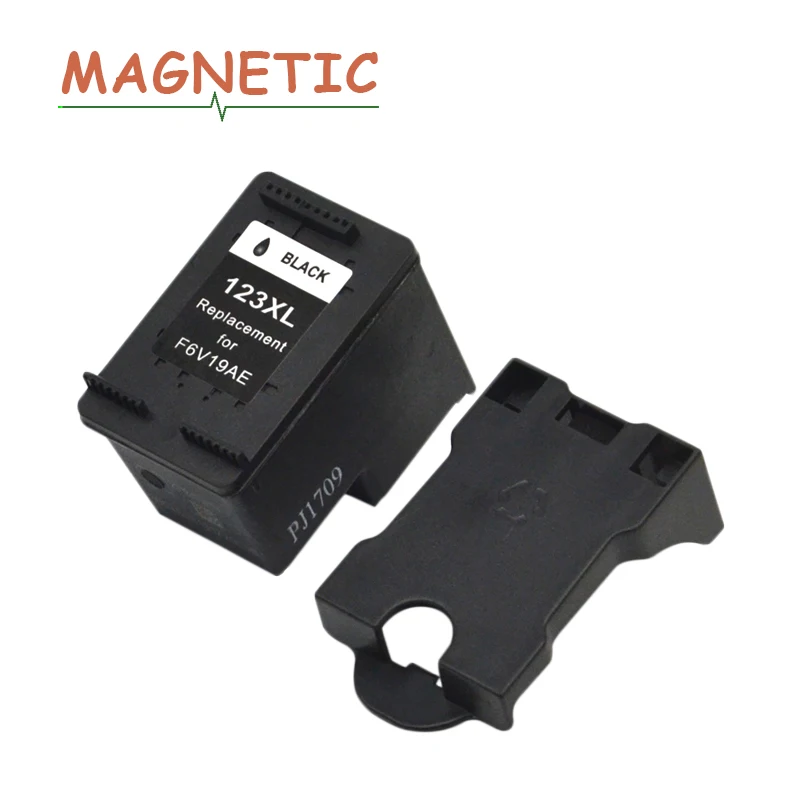 

Magnetic Compatible Black Ink cartridge For HP 123 For HP123 Deskjet 2130 2132 3630 3632 1110 1111 1112 Printer 123