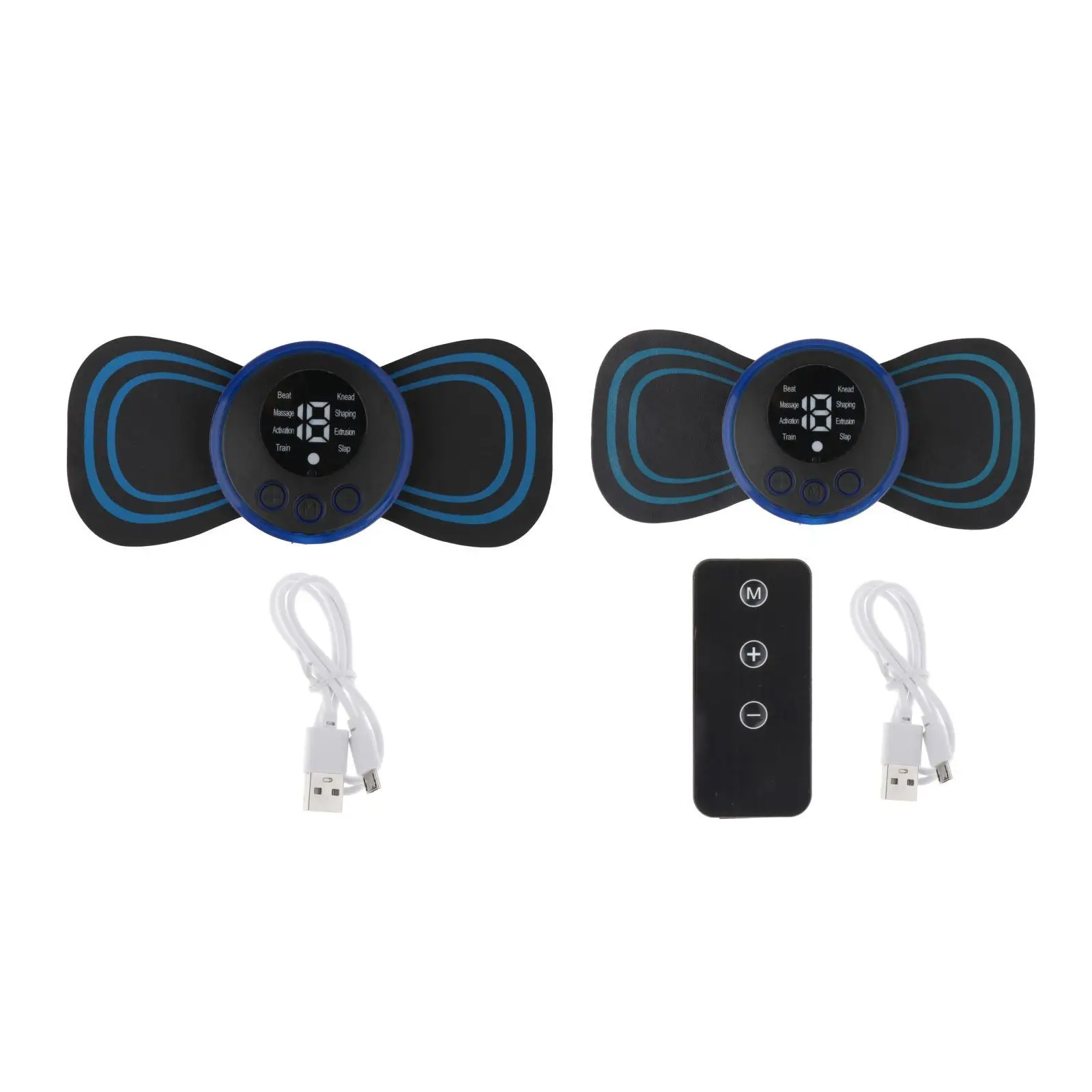 Электрический массажный пластырь для мышц шейной коврик ног рук