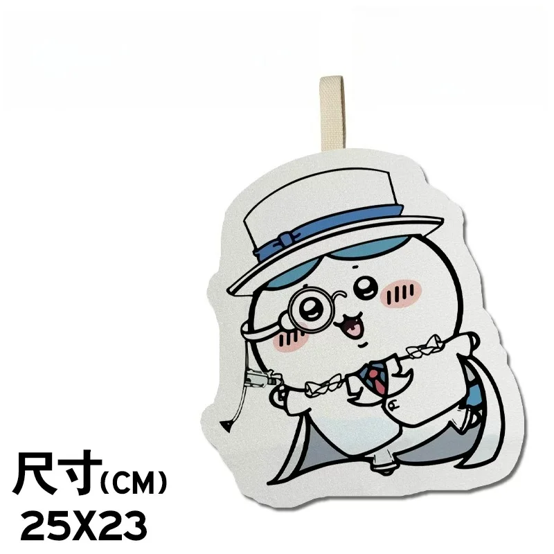 Фото Милое мультяшное полотенце для рук Chiikawa Hachiware Usagi Kawaii, утолщенное, изысканное, мягкое, для кухни, маленькое полотенце-салфетка №5