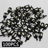 100pcs fuel filters for stihl poulan husqvarna chainsaw trimmer zama zf 1 zf1 power equipment chainsaw parts accessories
