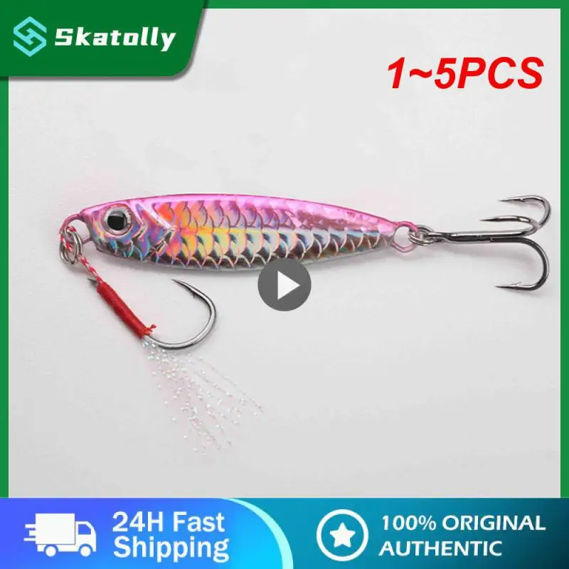 

1~5PCS Metal Spoon Jigs Carp Fishing Lure 7g 12g 17g 22g 30g 40g Crankbait Jig Spoons Wobbler Bait Sea Fishing Lures Pesca