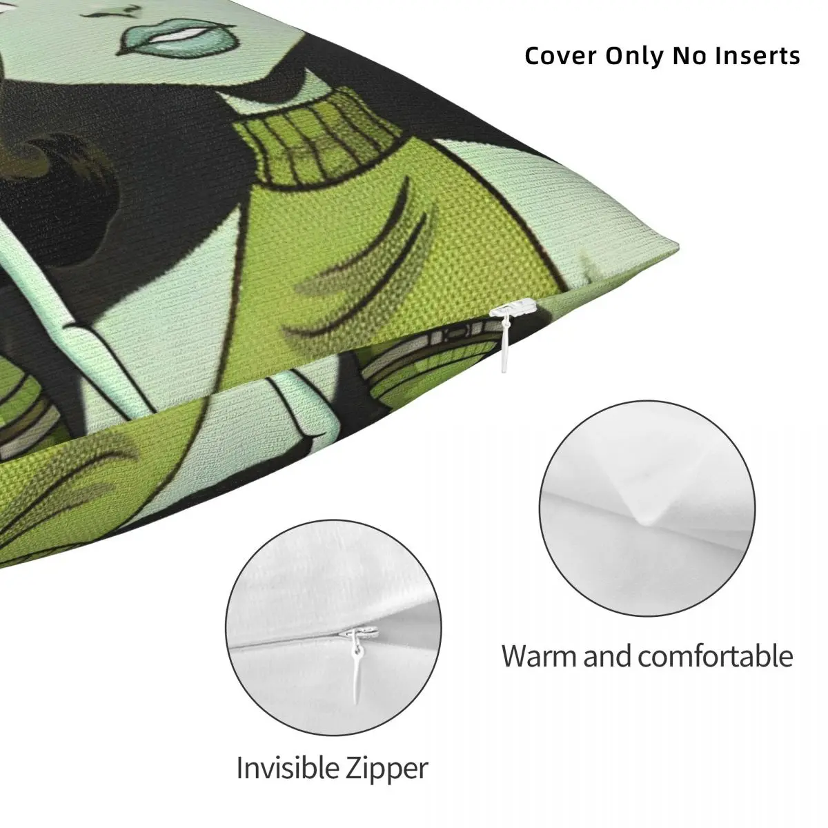 Квадратные наволочки с рисунком монстра чехол для подушки сиденья Дракулары