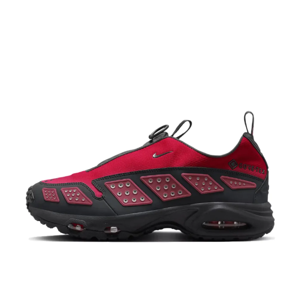 Фото Кроссовки Nike Air Max SNDR: стильные, модные, уникальные, удобные, прочные, низкие повседневные кроссовки для женщин, красные, FZ4238-800 №2