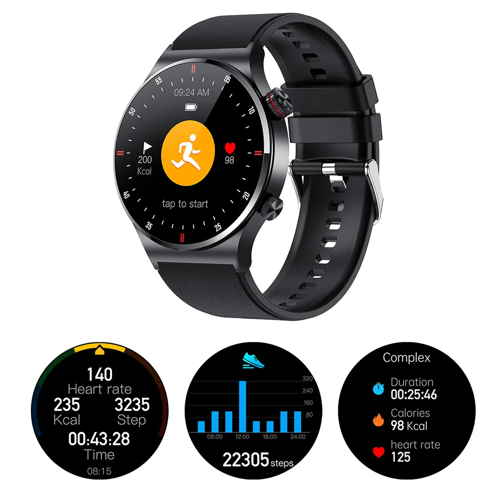 

Smart Watch Men Watch Bluetooth Call Smartwatch Sports for ZTE V30 Vita V2020 L9 V30 ZTE Ax30 5G Nokia 1 Motorola Moto E6S E