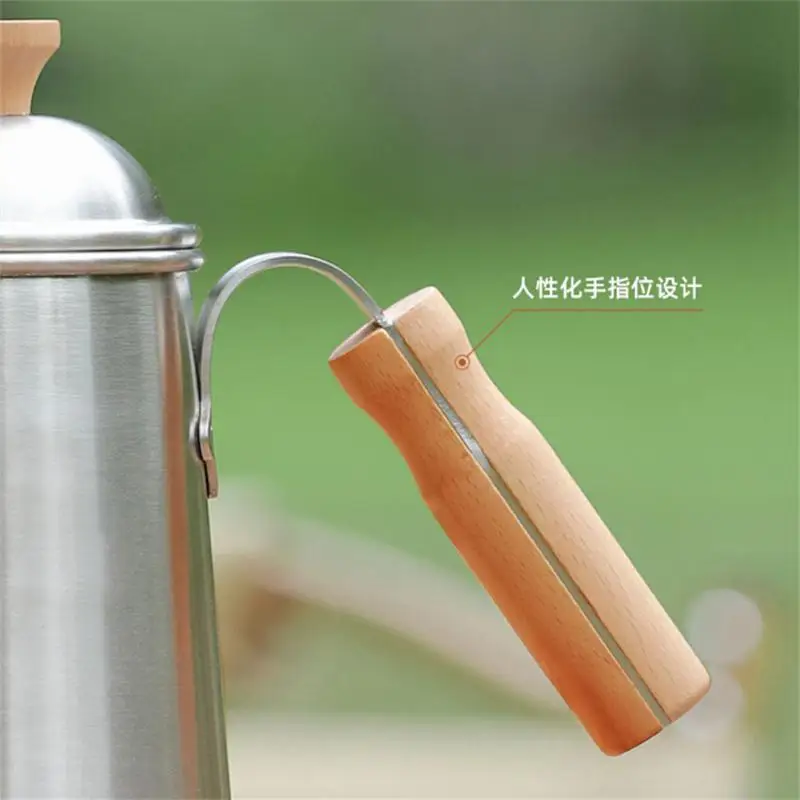 

Long Narrow Spout Thermos Pot Folding Filter Cup Set Camping Hand Washing Kettle Outdoor Hand Brewed Coffee Pot Drinkware