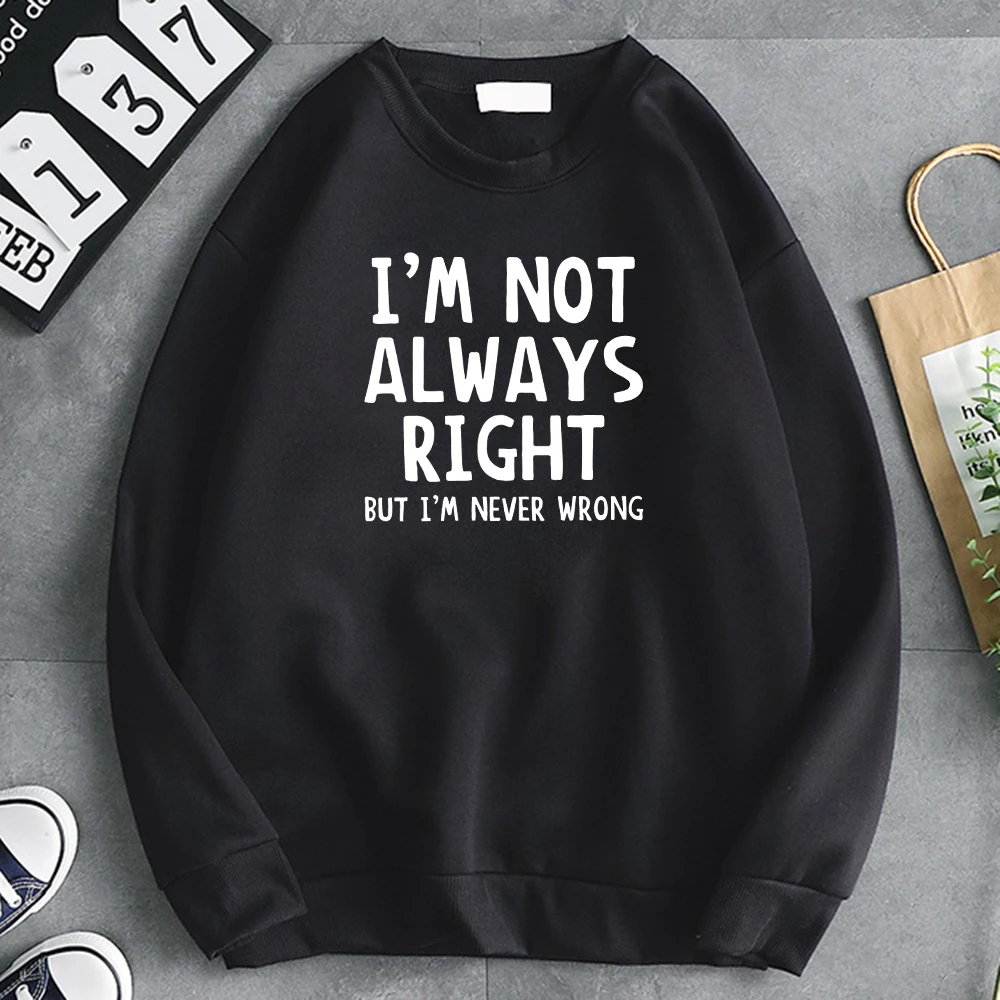 

Women's Sweatshirt Cool Interesting Letters Printed Tops Female Fashion Oversized Sweatshirts Woman Round Neck Casual Sweatshirt