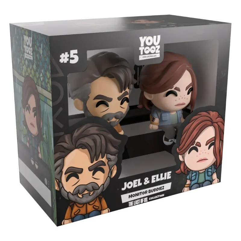 Фото Оригинальная коллекционная фигурка Youtooz по игре The Last of Us: Джоэл Миллер/Элли Уильямс, готовая модель куклы, статуэтка ручной работы, игрушка, подарок. №1