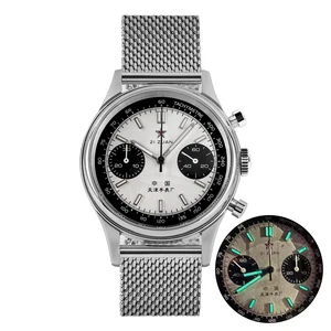 Imported 40mm China Aviation Chronograph 1963 Quartz Watch For Men 40mm JAPAN MIYOTA 6S21 Movement Sapphire L