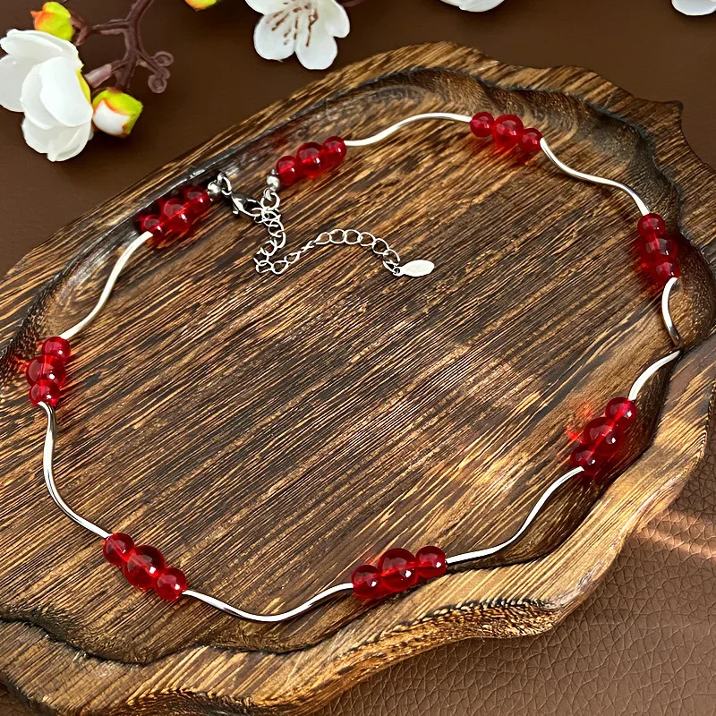 Ожерелья Draweye в китайском стиле для женщин винтажные Элегантные Простые